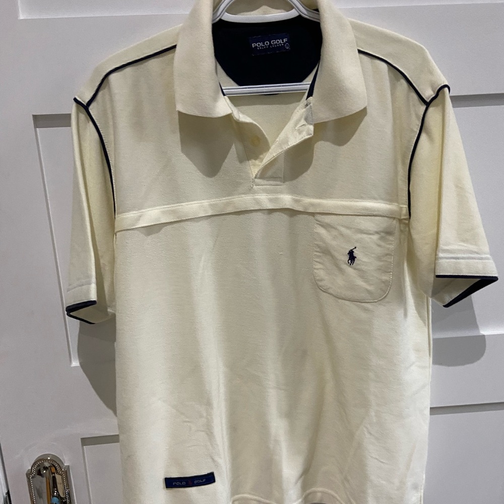 Men golf shirt new large